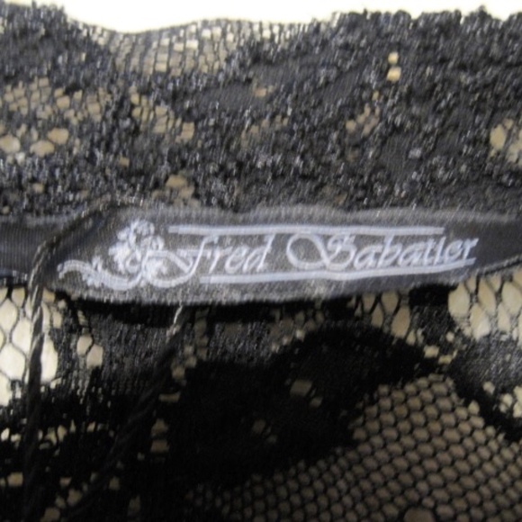 Fred Sabatier Sheer Lace Top - Picture 4 of 9